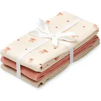 Cam Cam Stofbleer - 70x70 cm - 3-pak - Bows - - OneSize - Stofble