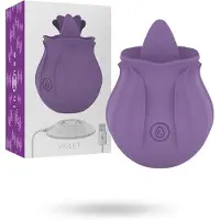 Vuxen Clitoris Stimulator 10 Vibrations Lilac