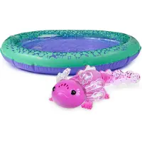 Fingerlings Magenta Glitter Axolotl with Pool