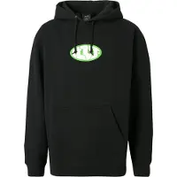 HUF Sweatshirt lime / sort / hvid