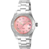 Invicta Dameur 14360 Angel Rosa/Stål Ø40 mm