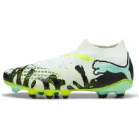 Puma FUTURE 9 MATCH CREATIVITY FG/AG Football Boots Unisex, Shoes, Yellow Alert/Mint Jelly/White, 40.5