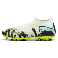 Puma FUTURE 9 MATCH CREATIVITY MG Football Boots Unisex, Shoes, Yellow Alert/Mint Jelly/White, 40