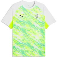 Puma Neymar Jr. Creativity Jersey Men, Sport, White/Yellow Alert/Mint Jelly, M