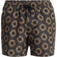 Quiksilver Badeshorts 'Everyday Volley' honning / mørkegrå / sort
