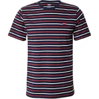 Levi's Bluser & t-shirts navy / mørkerød / hvid