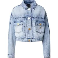 Armani Exchange A|X Armani Exchangetil kvinder. XW002260AF21338MB001 Blå denimjakke (XS), Casual, Bomuld