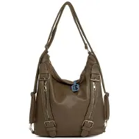 Bagmori Skuldertaske mørkebeige