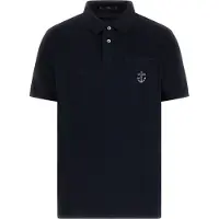 GUESS Bluser & t-shirts mørkeblå / hvid