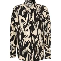 TATUUM Bluse 'Ziggy' beige / sort