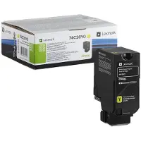 Lexmark Tonerkassette gul, 16.000 sider