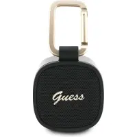 GUESS magnetisk trådløs højttaler - MagSafe-kompatibel - sort