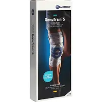 Bauerfeind GenuTrain 8 S, knæbandage, blå
