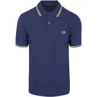 Fred perry Polo Twin Tipped 3600 48A Blå ørkeblå åle