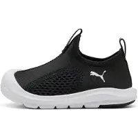 Puma Fun Racer Water Sandals Toddlers, Shoes, Black/White, 23