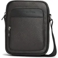 Tommy Hilfiger Skuldertaske grå / sort