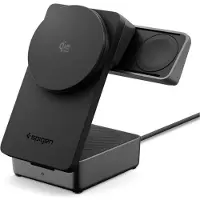 Spigen Essential MagSafe 3-in-1 Wireless Charger EF323MQ black