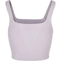 Urban Classics Cropped Knit Ærmeløs Top