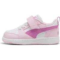 Puma Rebound V6 Low Sneakers Toddlers, Shoes, Pearl Pink/Mauve Pop/White, 25