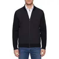 BOSS BOSStil mænd. 50541951 Momentum-sweater marineblå (M), Casual, Polyester