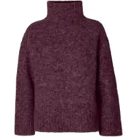 Selected Pullover burgunder