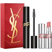 Yves Saint Laurent Lash Clash Mascara Set + Loveshine Lipstick Nr. 44 Øjenmakeupsæt 1 stk.