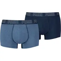 Puma Trunks (2-Pack) Men, Clothing, Light Blue Melange, 3