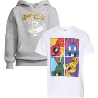 Mister tee Bugs Bunny T-shirt Med Korte ærmer 2 Enheder