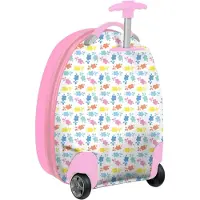 Pipsa Possu Peppa Pig Baby Pig Kid 16´´ 27.7l 28x43x23 Cm Kuffert Med Hjul