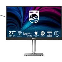 Philips 27B2U4601 - 4000 Series - LED-skærm - 27 - 2560 x 1440 QHD @ 120 Hz - IPS - 1500:1 - HDMI, 2xDisplayPort, USB-C - højtalere - brunsort