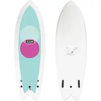 Album Surfboard Album Soft Top Presto Seafoam Drops 5´7´´ Surfbræt