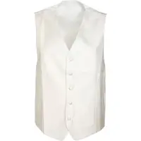 Suitable Bryllupsvest V-Design Off-White Off-white måle