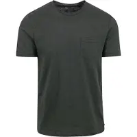 No-excess T-shirt Slubs Steel Grøn Mørkegrå Grå måle