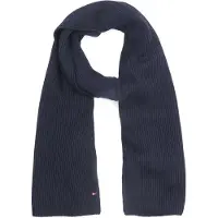 Tommy Hilfiger Rib Tørklæde Navy Blå Mørkeblå