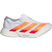 Adidas - Løbesko - Adizero Adios Pro 4 M Cloud White/Lucid Orange/Lucid Red til Unisex - Størrelse 10,5 UK - Hvid