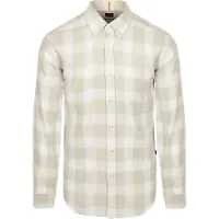 BOSS Rickert Skjorte Ternet Beige måle