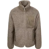 Tommy Hilfiger Vest Teddy Fleece Taupe Grå måle