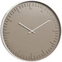 Home Styling Collection elegant vægur med hvid ramme, Ø 40 cm