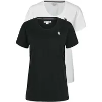U.S. POLO ASSN. Overdel 'UWAmy' sort / hvid