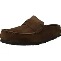 Birkenstock Pantoletter 'Naples' mørkebrun
