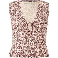 Abercrombie & Fitch Overdel sand / bordeaux
