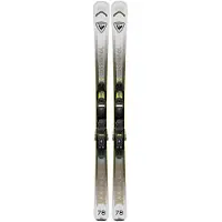 Rossignol - Skipakker - Arcade 78 + Xpress 11 GW B83 Black/Yellow 2026 til Unisex - Størrelse 180 cm - Grå