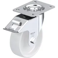Blickle 762857 LE-PPN 150G-FI Styrehjul med bremse Hjuldiameter: 150 mm Bæreevne (maks.): 300 kg 1 stk