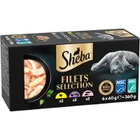 Sheba Økonomipakke: 36 x 60 g -fileter - Mixpakke II (3 varianter)