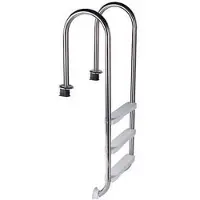 Mountfield Azuro Smal 3-trins Plastikstige Til Overjordiske Pools 110 Cm