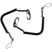 Plum - Touring skibindinger - Leash til Unisex - Sort