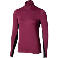 Mizuno Tech Thermal Charge Halv Lynlås Langærmet T-shirt