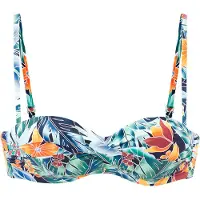 Sunseeker Bikinioverdel blå / navy / orange / hvid