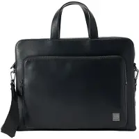 Calvin Klein Laptoptaske 'Emblem Hardware' sort