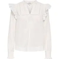 ONLY Bluse 'ONLIdris' hvid